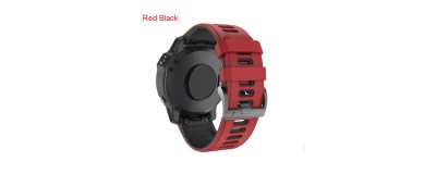 22mm 26mm Rubber Watchband Silicone Easyfit Strap For Garmin Fenix  6 Pro 6X Pr Fenix 3 HR Forerunner 935